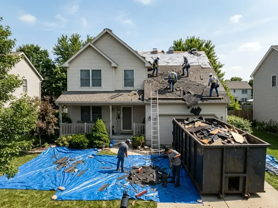 roof-replacement-debris-remova-004 — frequently asked questions, Cheapest Dumpster Rentals in Westville, IL